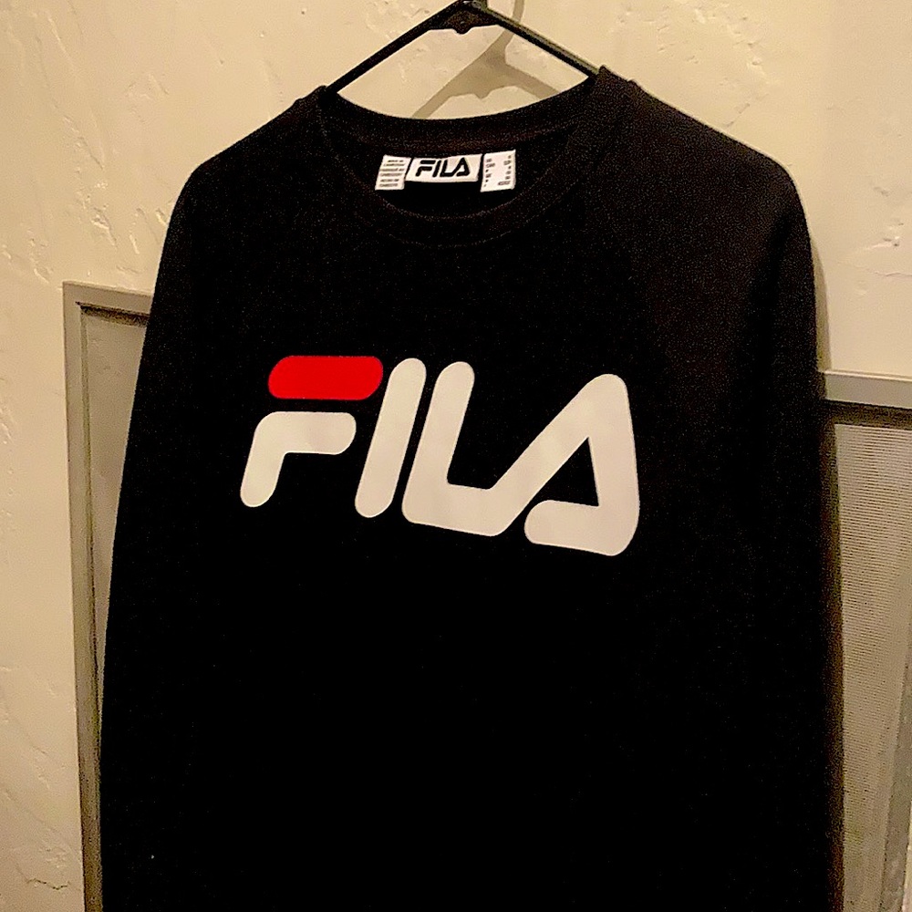 FILA black long sleeve tee